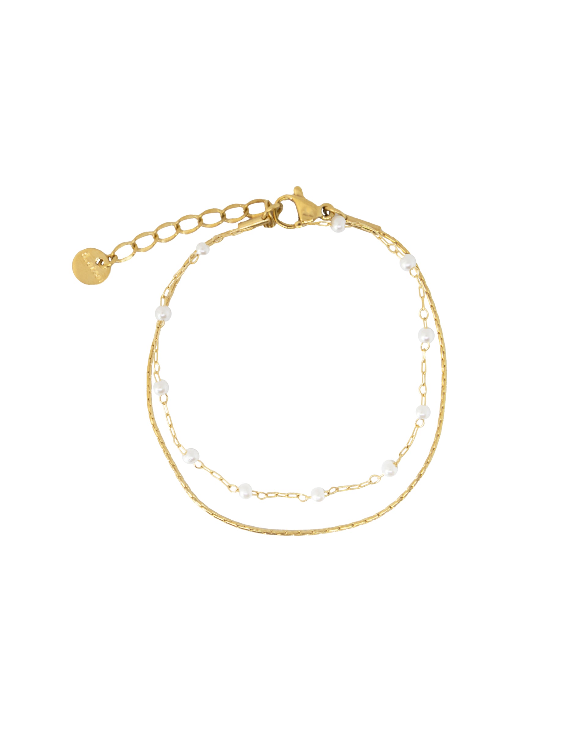 Armband Angelina met imitatieparels