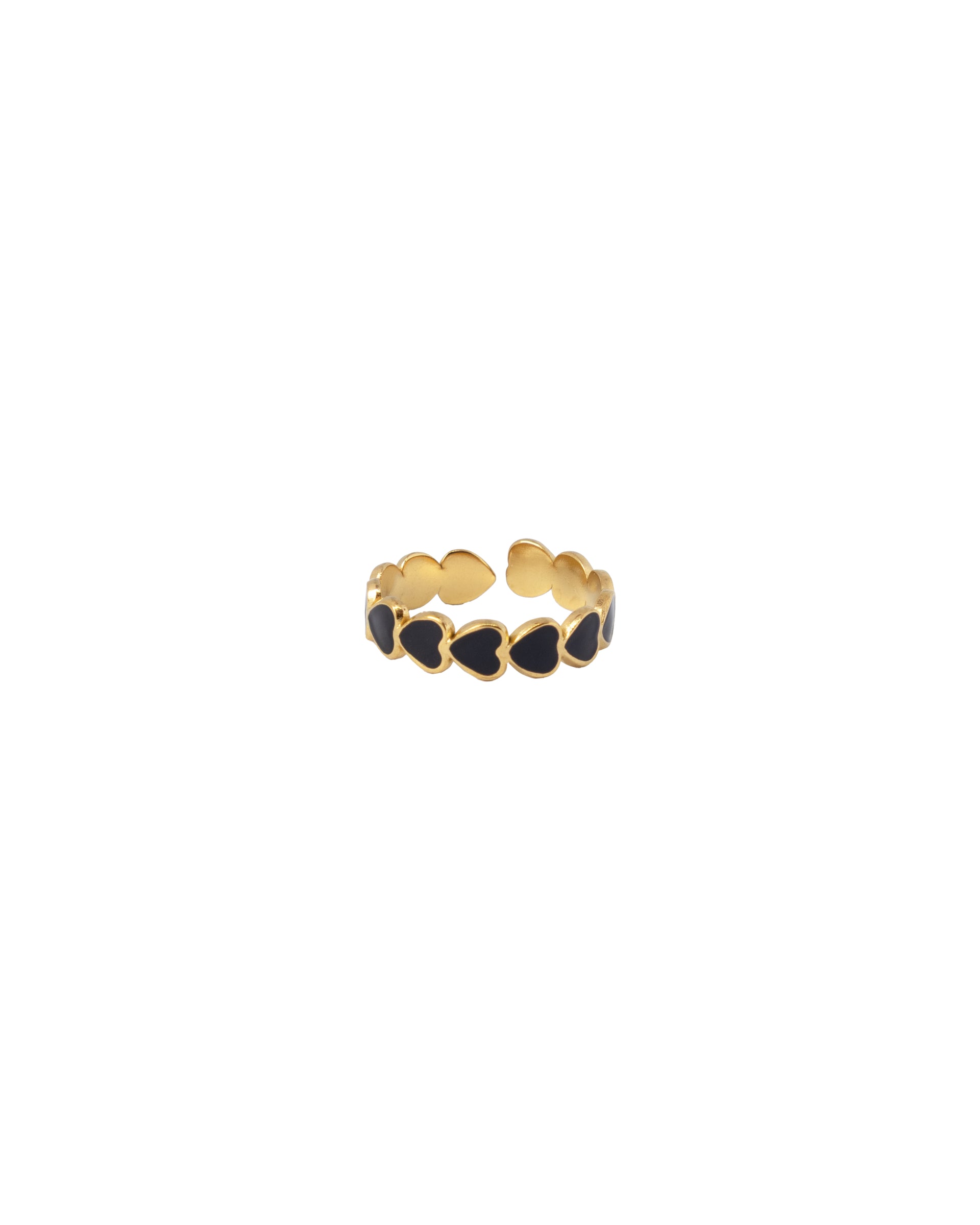 Ring Blacky Hearts