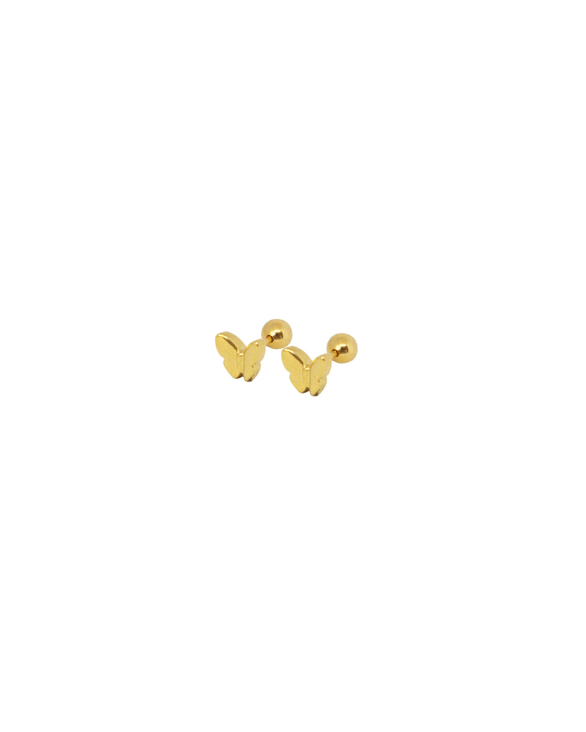 Oorbellen Golden Butterfly Mini