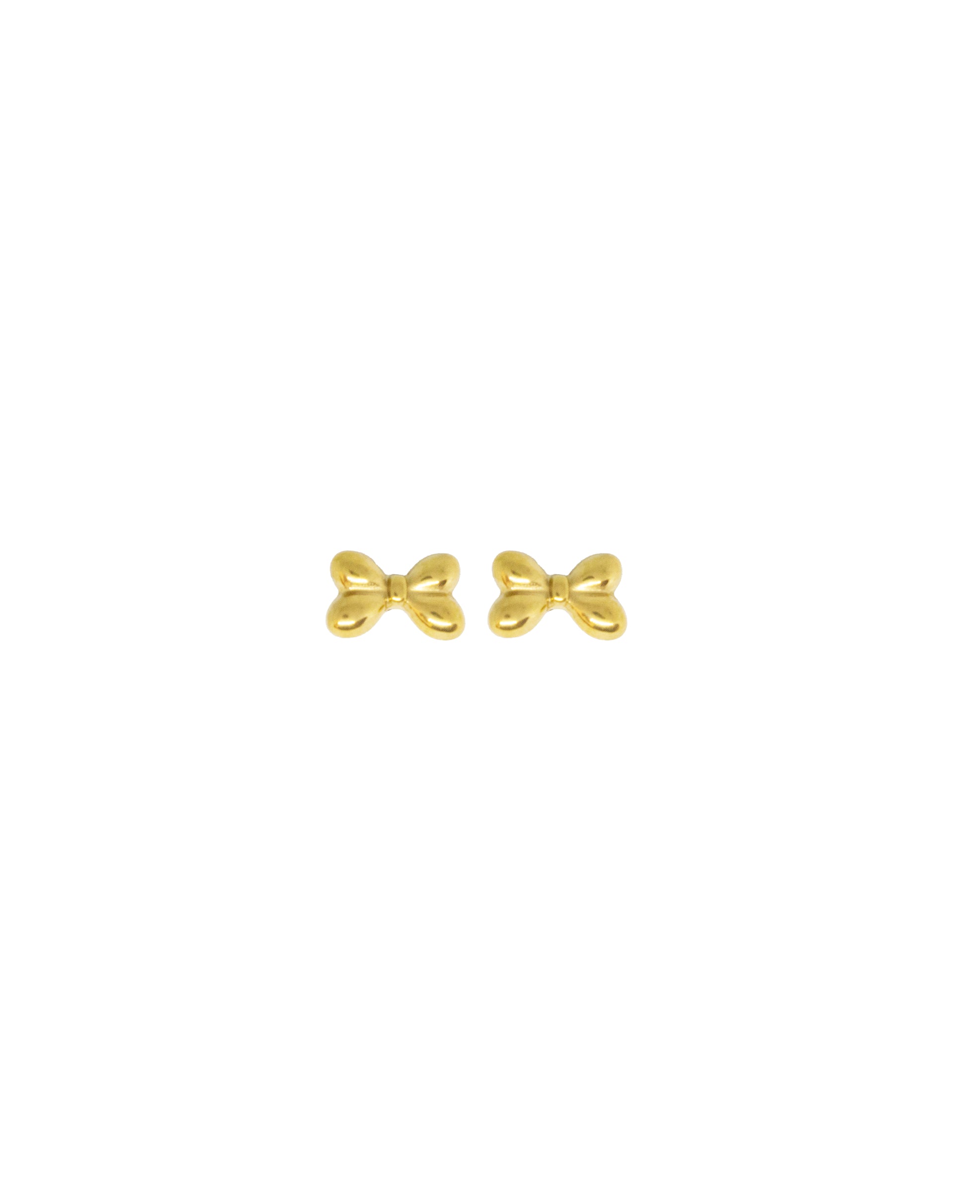 Oorbellen Mini Bow Gold