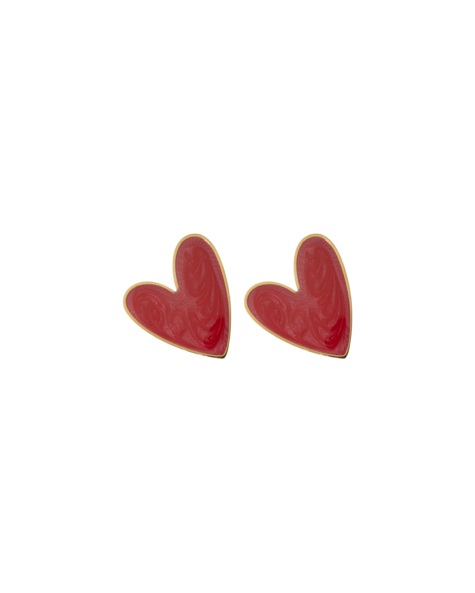 Oorbellen Red Love