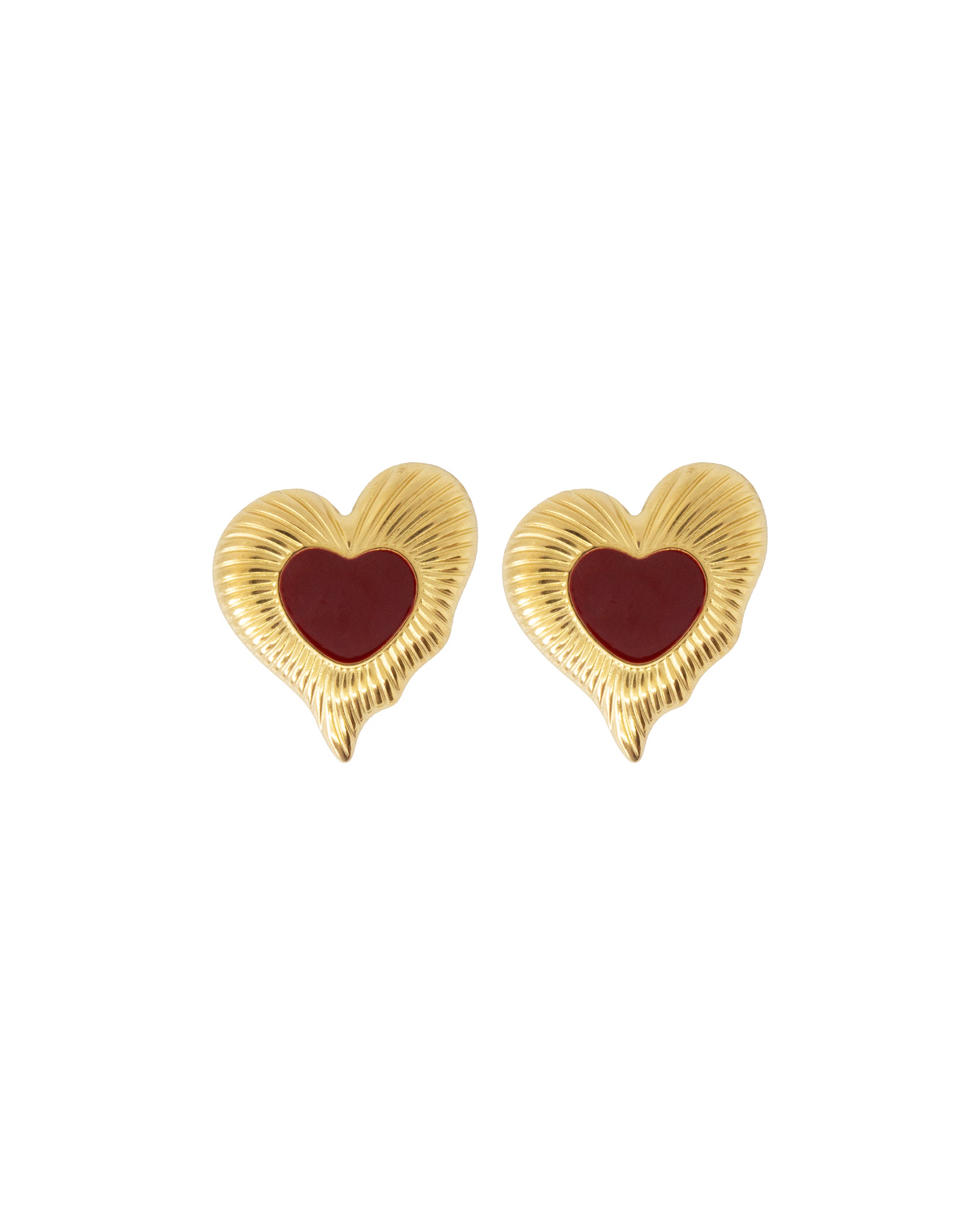 Oorbellen Red Heart